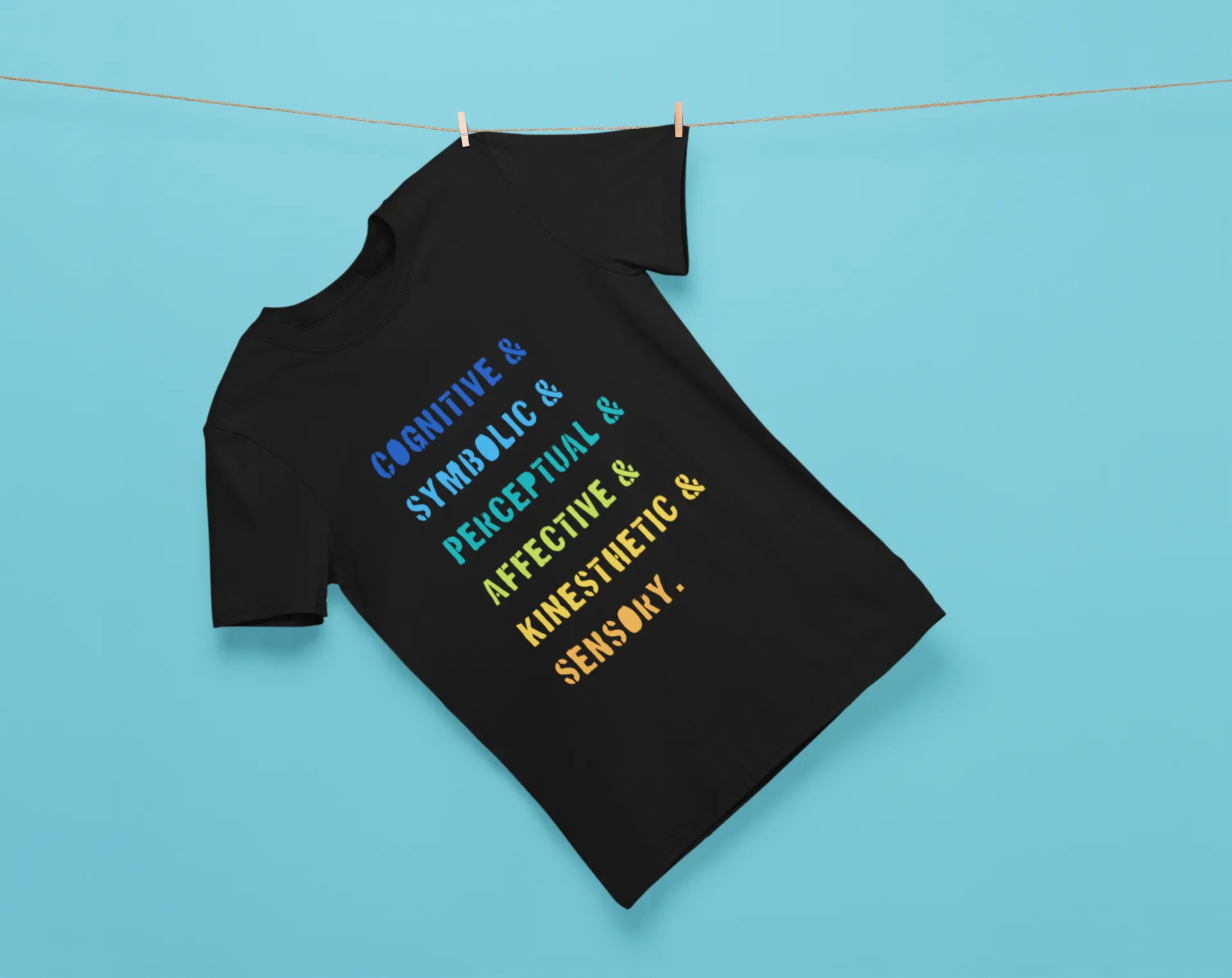 Rainbow ETC Model T-Shirt