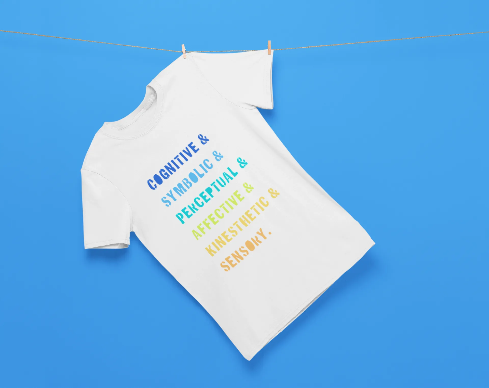 Rainbow ETC Model T-Shirt