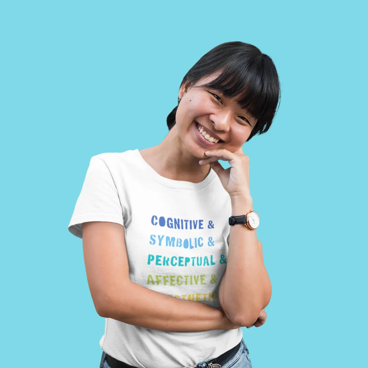 Rainbow ETC Model T-Shirt