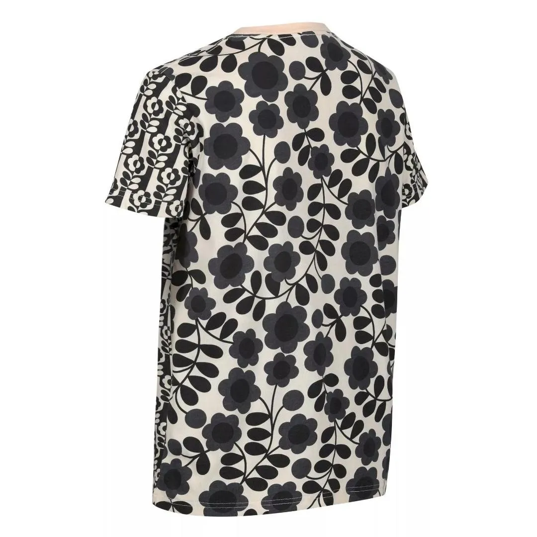 Regatta Orla Kiely Cotton Short Sleeve Tee - Stem In Vase Black