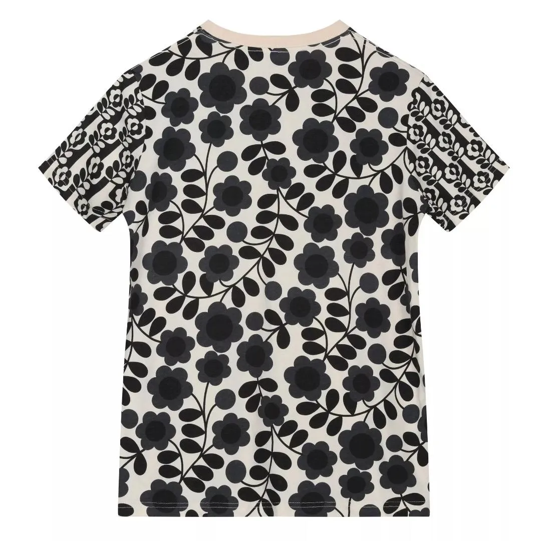 Regatta Orla Kiely Cotton Short Sleeve Tee - Stem In Vase Black