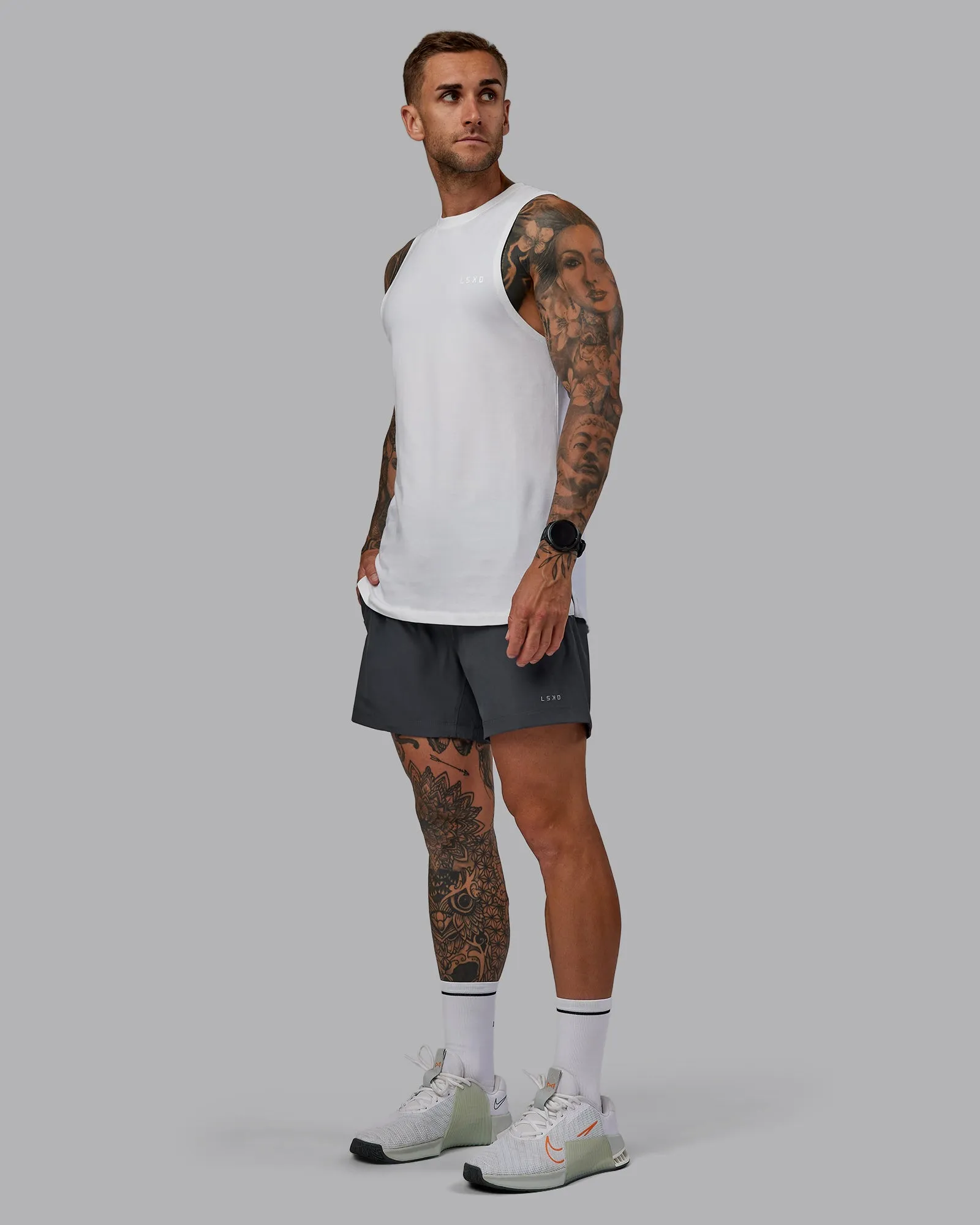 Rep Lined Performance Short 5" - Dark Storm
