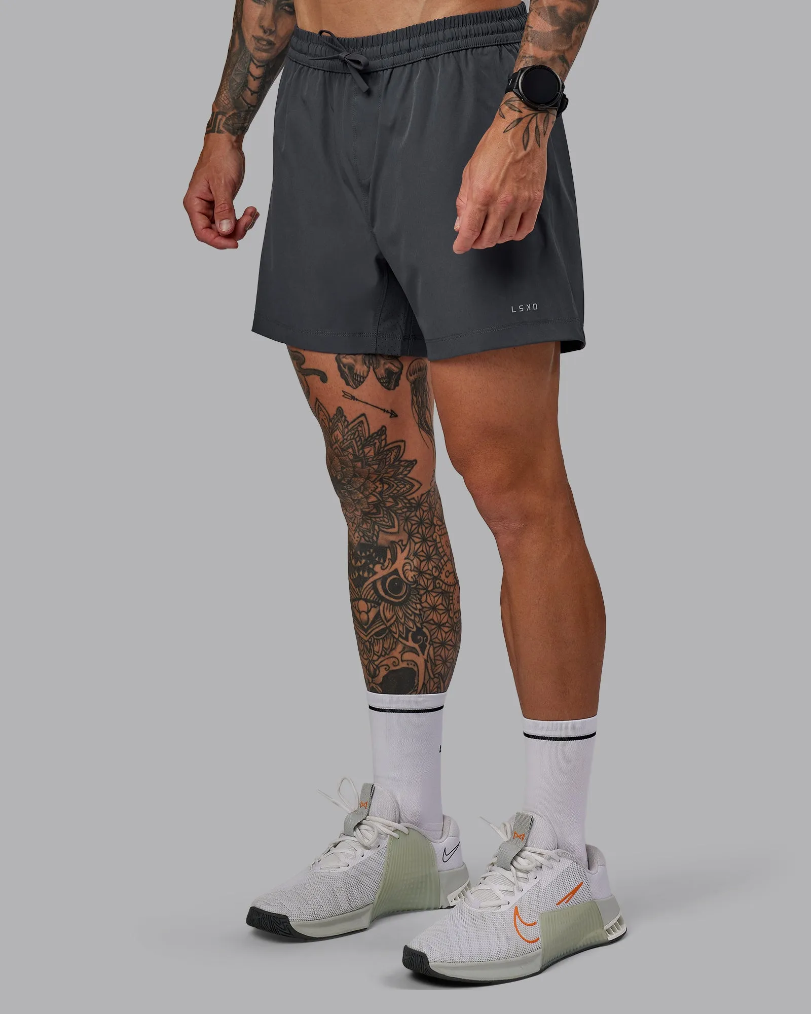 Rep Lined Performance Short 5" - Dark Storm