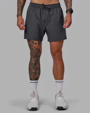 Rep Lined Performance Short 5" - Dark Storm