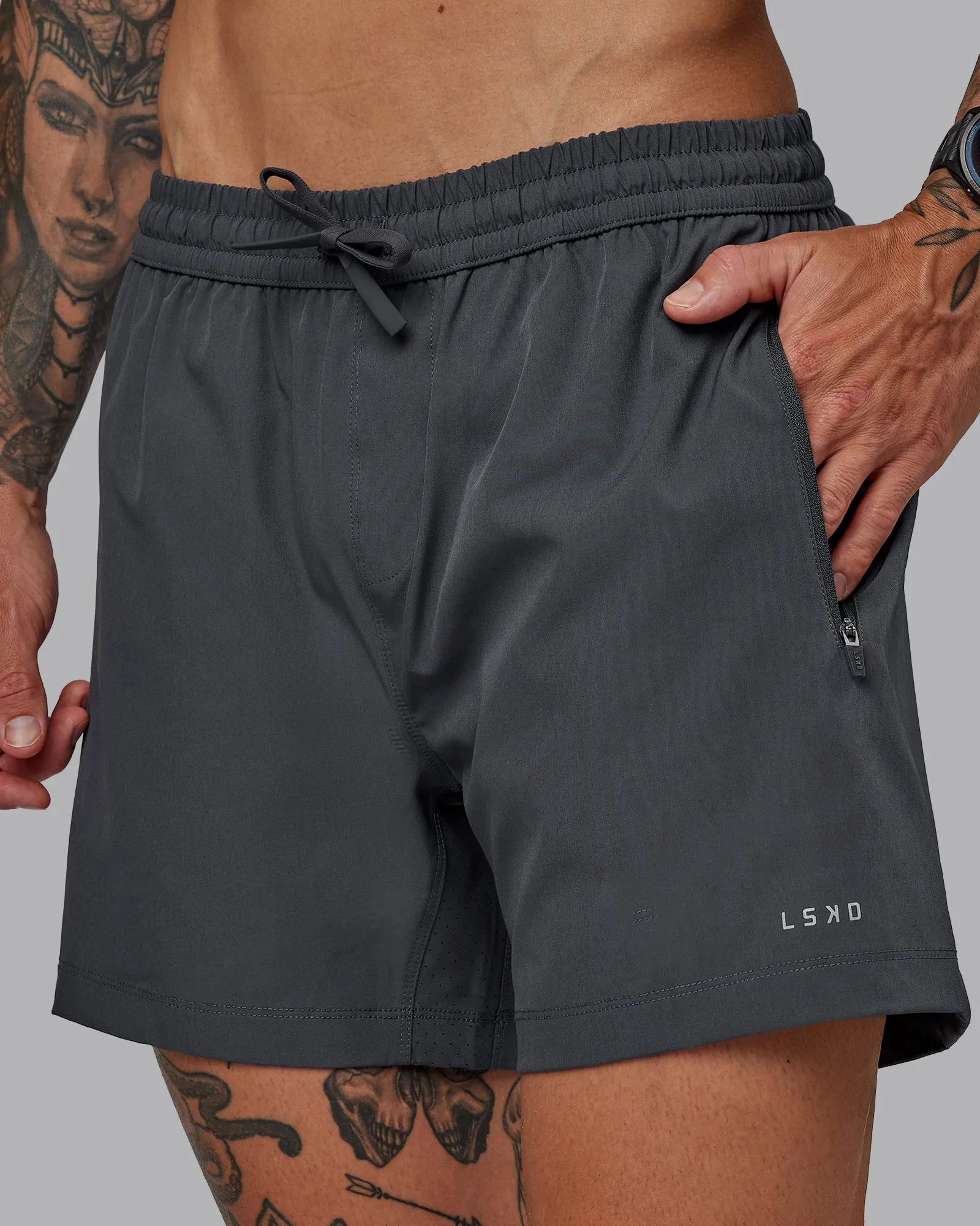 Rep Lined Performance Short 5" - Dark Storm