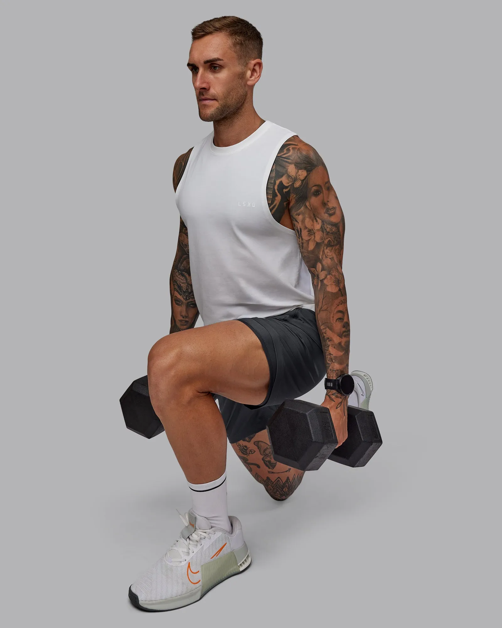 Rep Lined Performance Short 5" - Dark Storm
