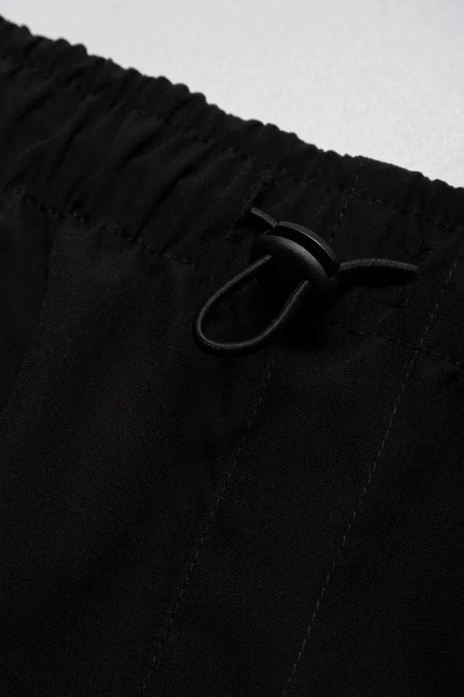 Ribstop Cargo Skirt Black