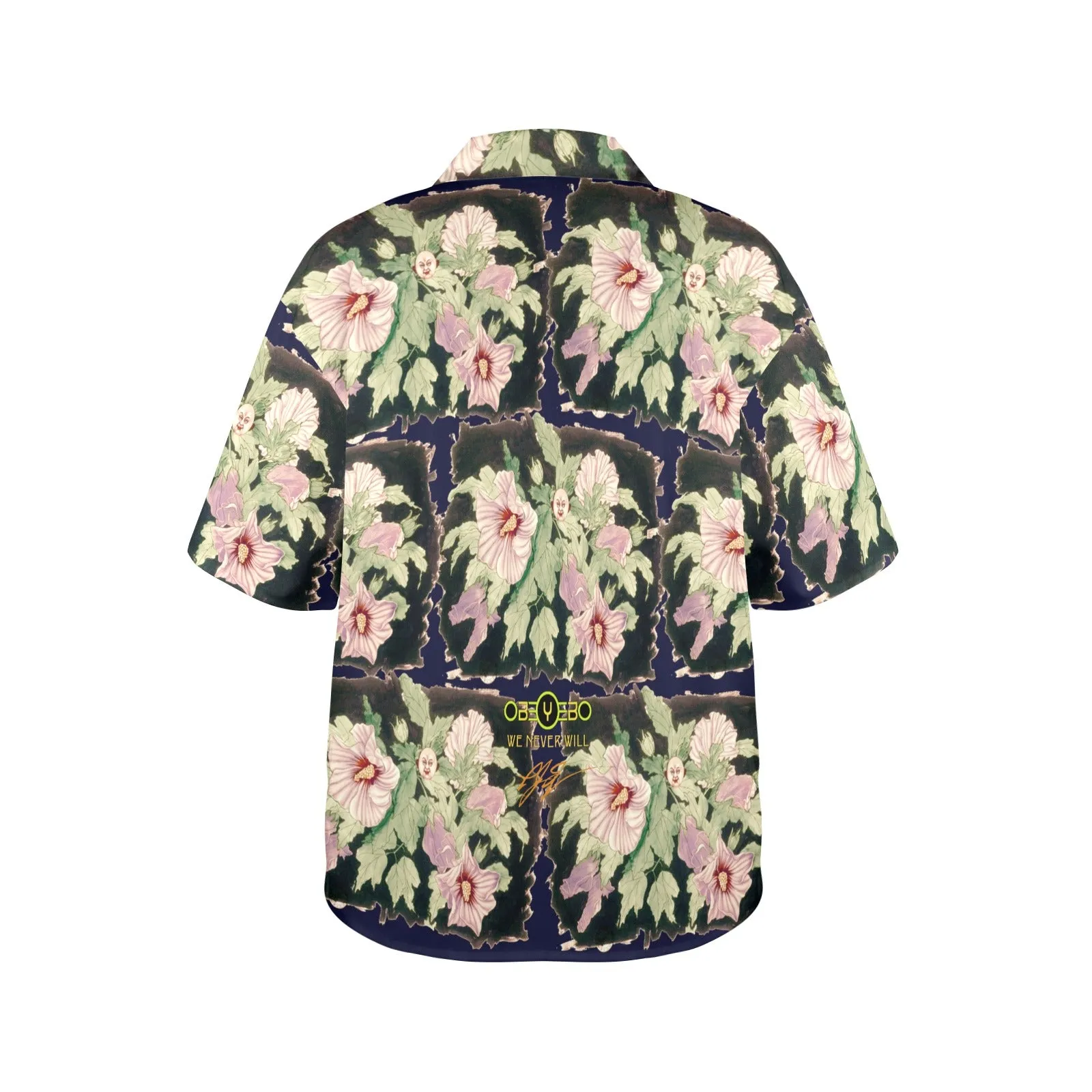 Rose Buddha Women's Hawaiian Shirt