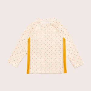 Rose Flowers UPF 50  Sunsafe Long Sleeve Rash Vest