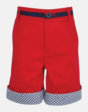 Rupert: Red shorts