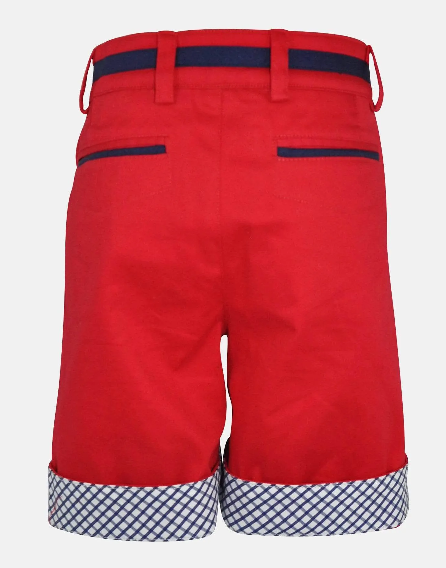 Rupert: Red shorts