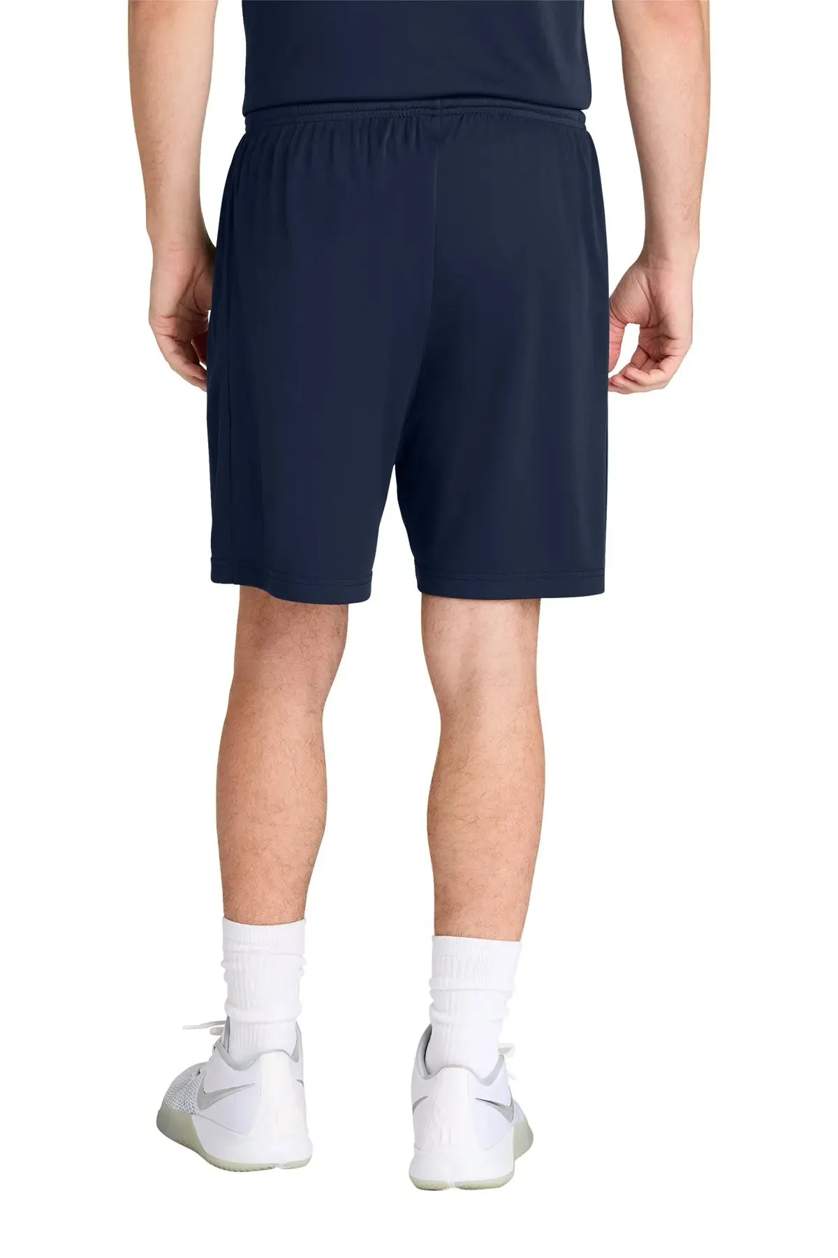 San Mar 7" Pocketed Shorts – Lightweight, Moisture-Wicking & Versatile