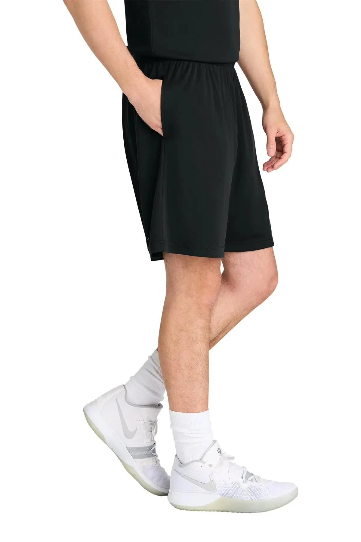 San Mar 7" Pocketed Shorts – Lightweight, Moisture-Wicking & Versatile