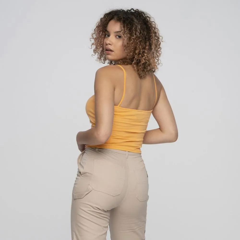 Santa Cruz Womens Vest Strip Vest - Papaya