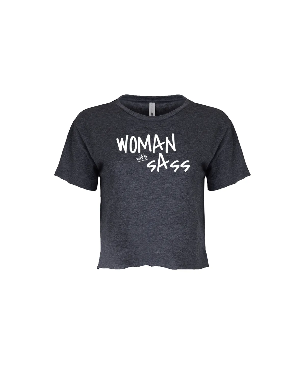 Sassy Woman Crop Tee