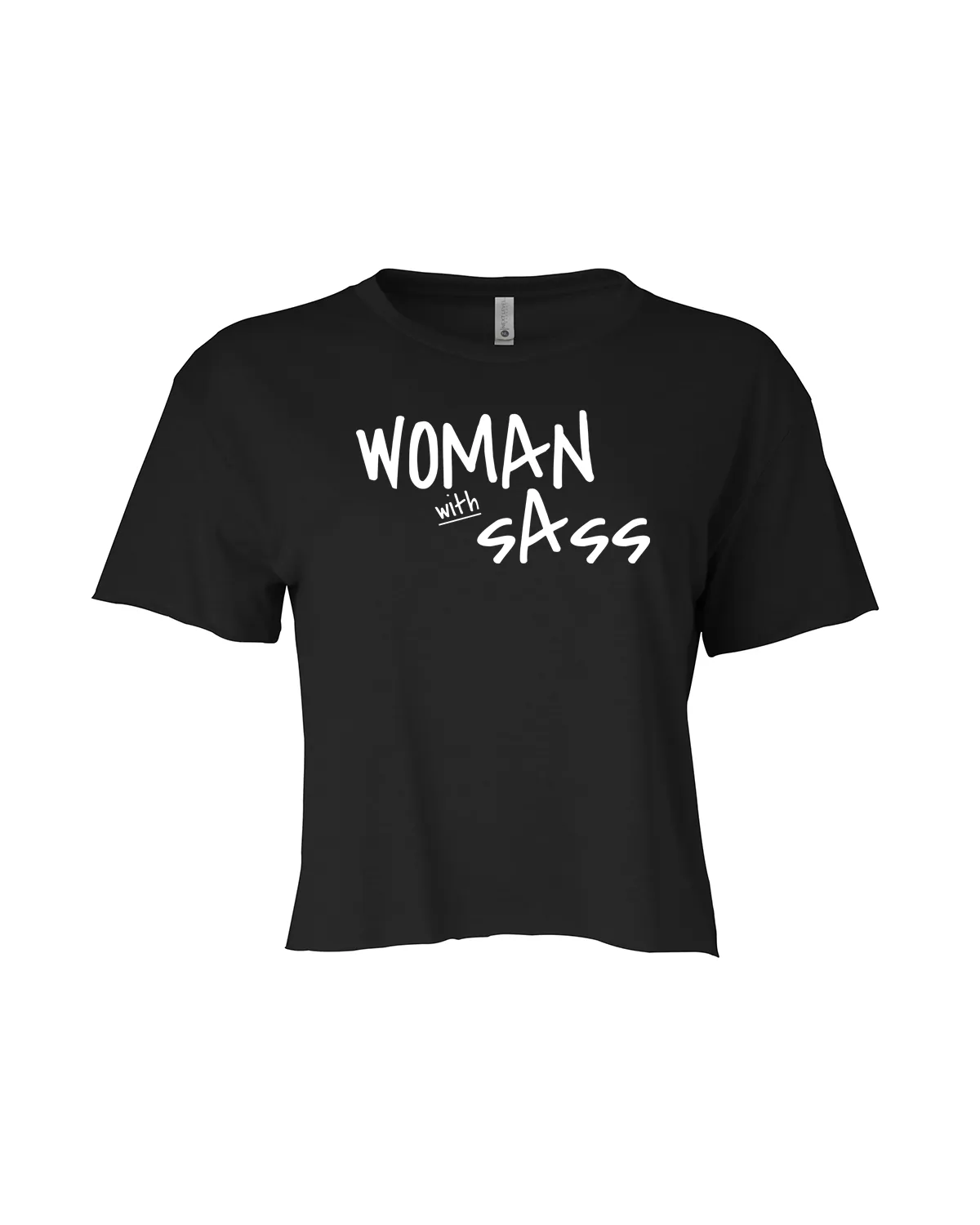 Sassy Woman Crop Tee