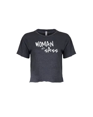 Sassy Woman Crop Tee