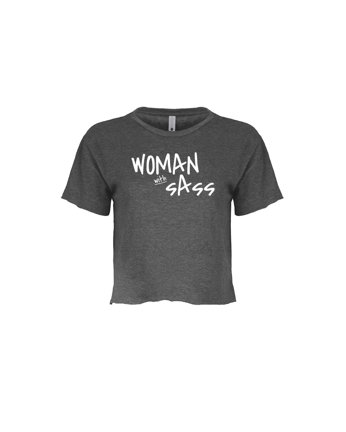 Sassy Woman Crop Tee