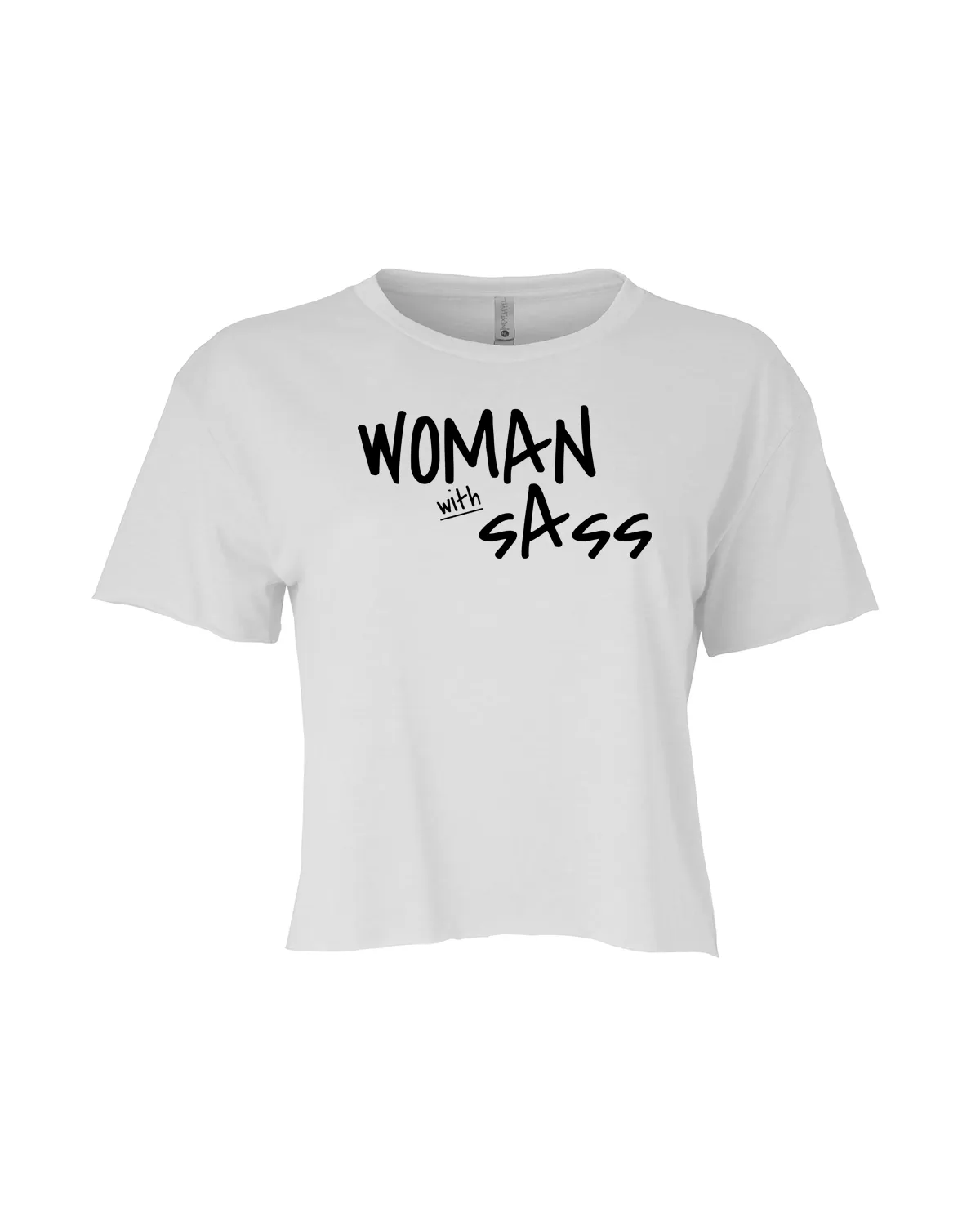 Sassy Woman Crop Tee