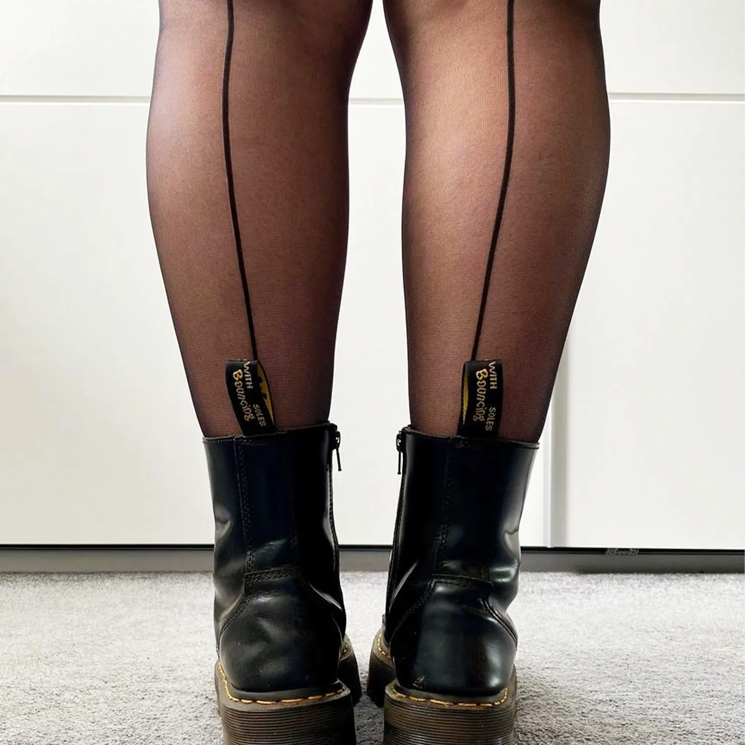 Seamed Sheer Tights