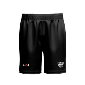 Sharks Basketball SlimFit HP Split Shorts Pro Youth/Mens Black