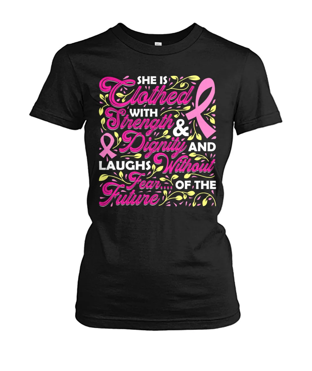 She is Clothed with Strength and Dignity Shirts and Long Sleeves