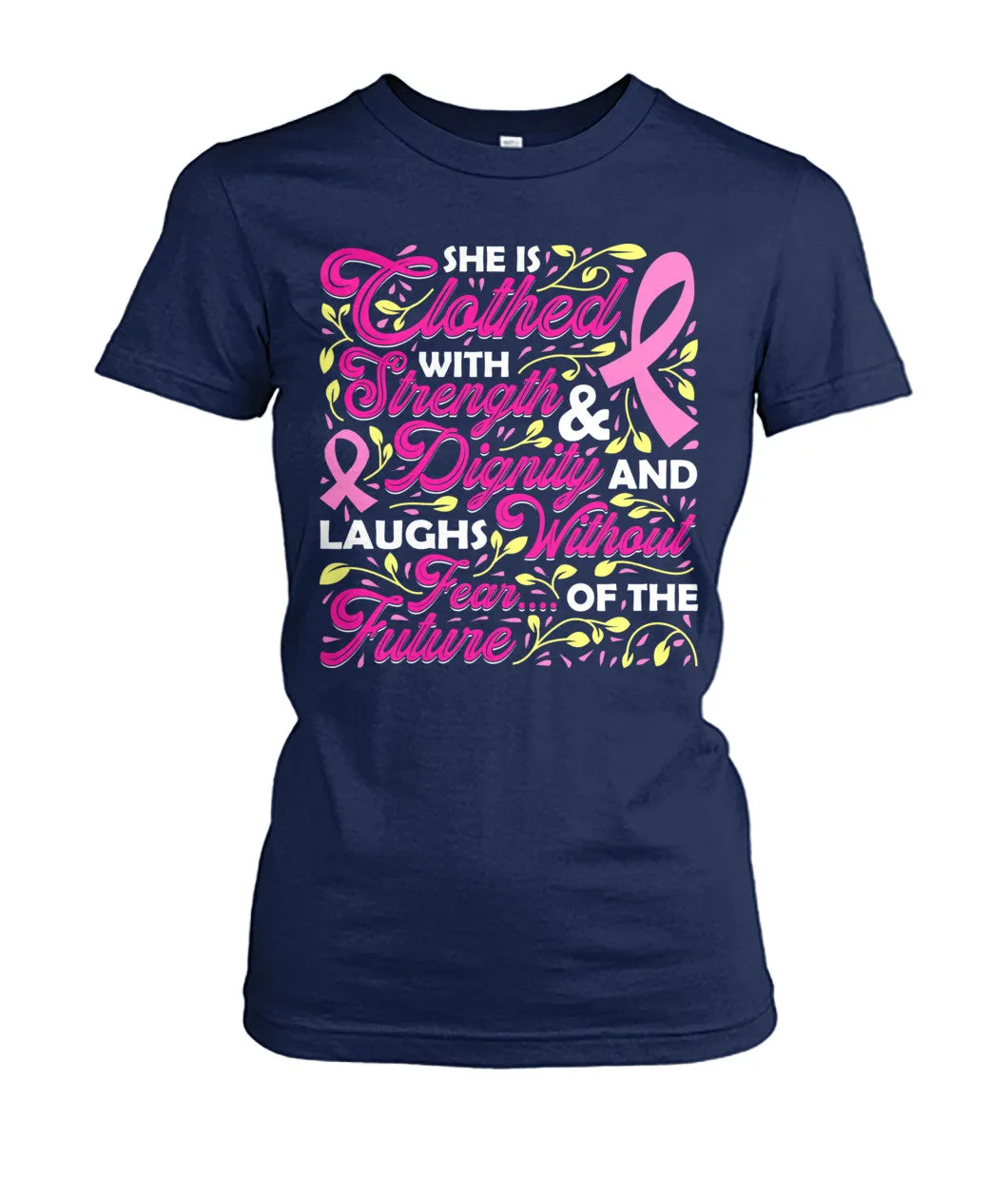 She is Clothed with Strength and Dignity Shirts and Long Sleeves