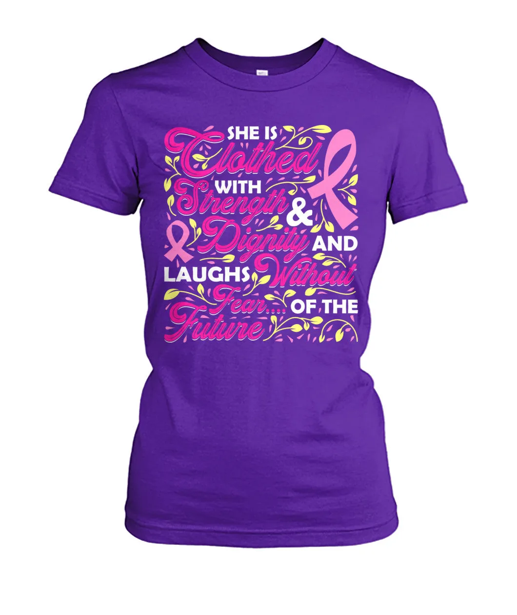 She is Clothed with Strength and Dignity Shirts and Long Sleeves