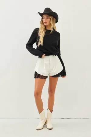 She Rocks Pleated Shorts