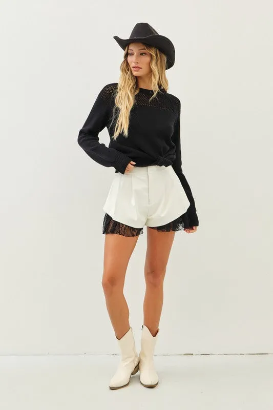 She Rocks Pleated Shorts