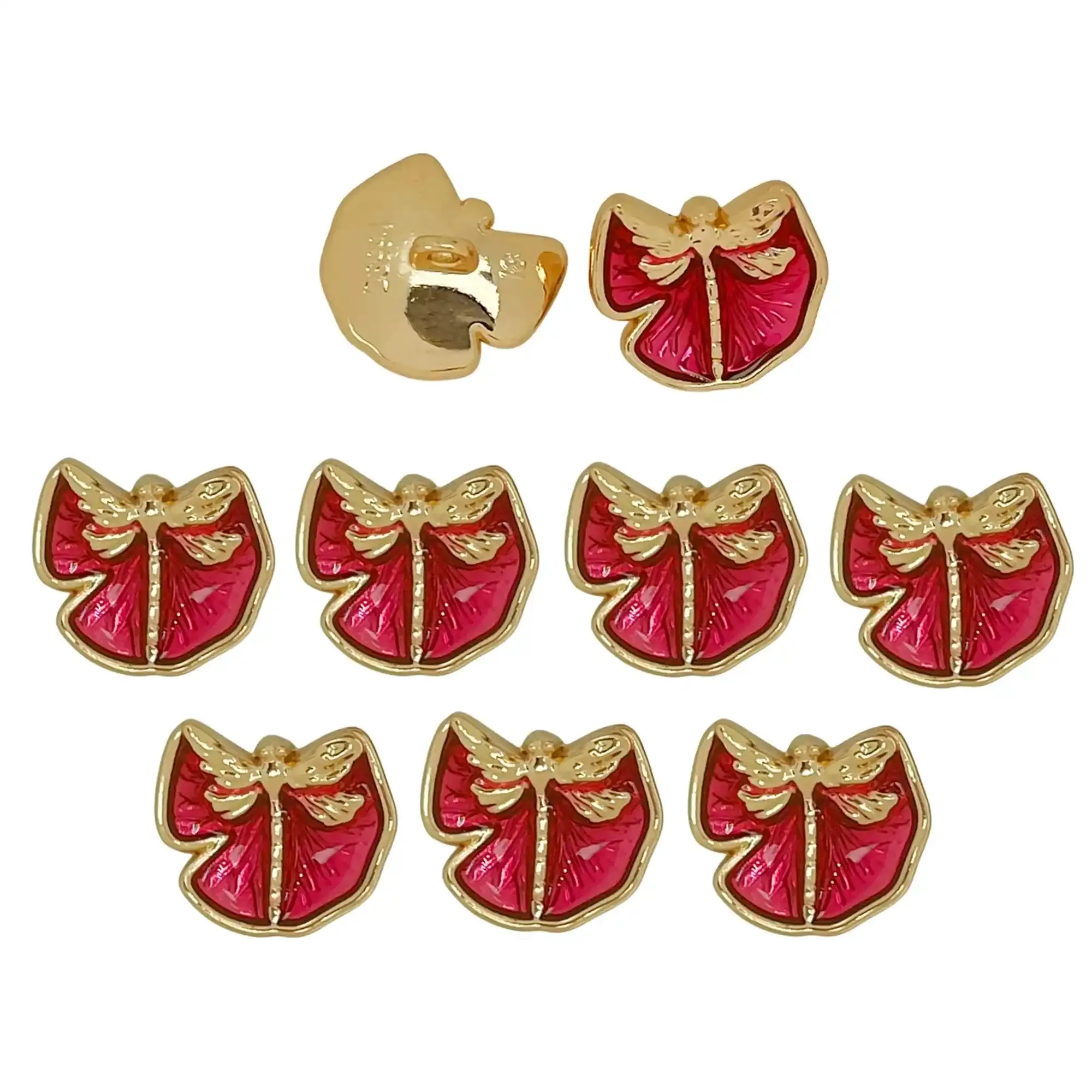 Shiny Gold 12mm & 18mm Shirt Buttons