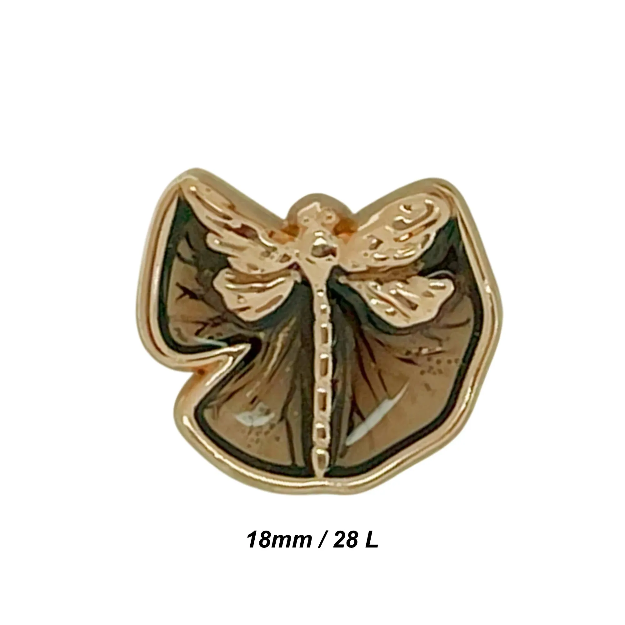 Shiny Gold 12mm & 18mm Shirt Buttons