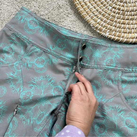 Shredly Women’s The Steph MTB Long Shorts Mountain Bike Sportswear Floral Size 4