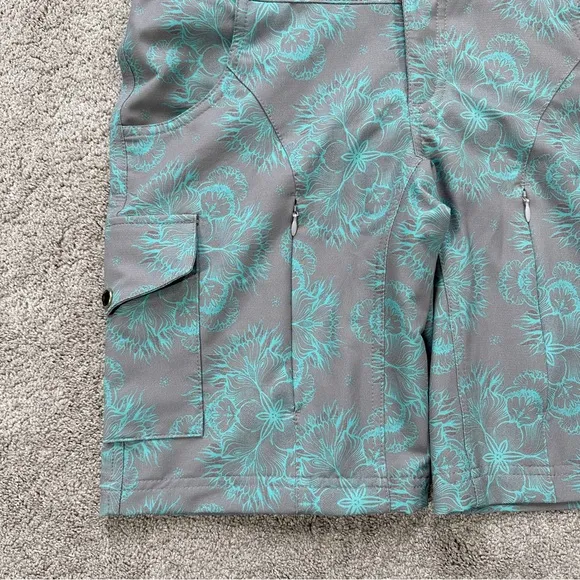 Shredly Women’s The Steph MTB Long Shorts Mountain Bike Sportswear Floral Size 4