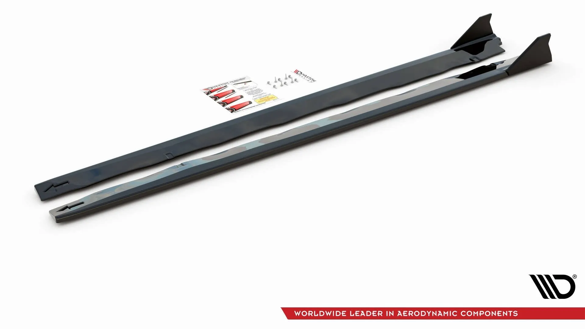 Side Skirts Diffusers   Flaps Ford Mustang GT Mk6 Facelift