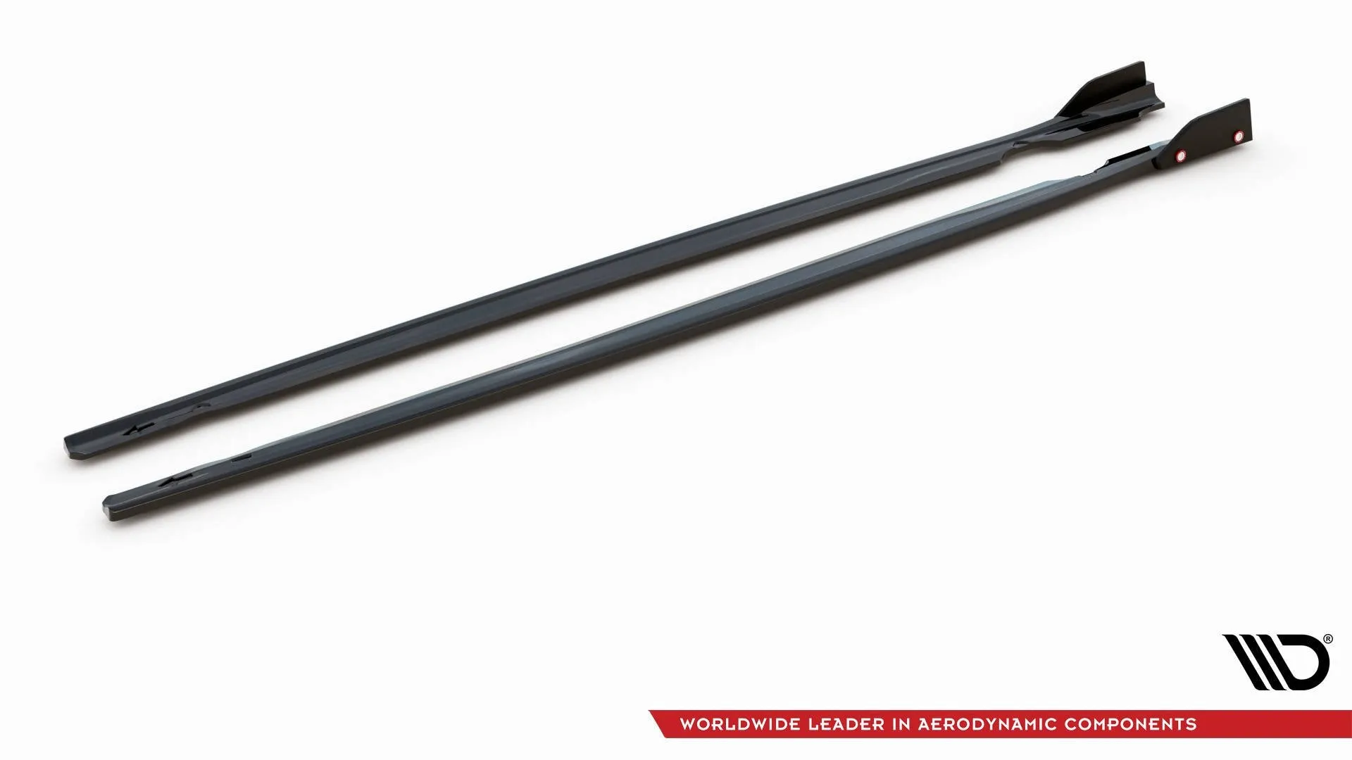 Side Skirts Diffusers V.2   Flaps Volkswagen Golf R Mk8