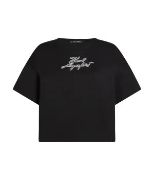 SIGNATURE VARSITY BOXY T-SHIRT