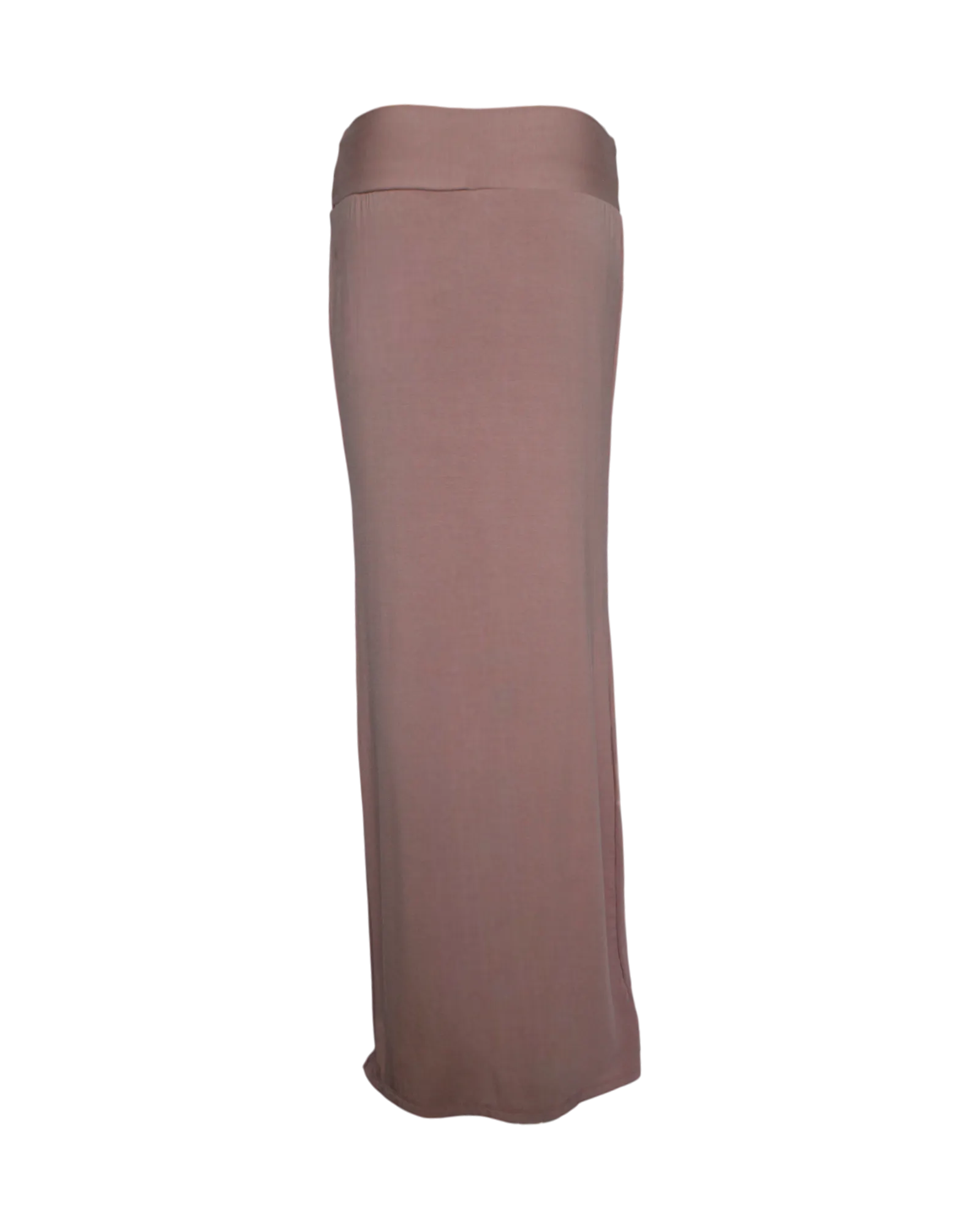 simple maxi skirt / dark rose pink