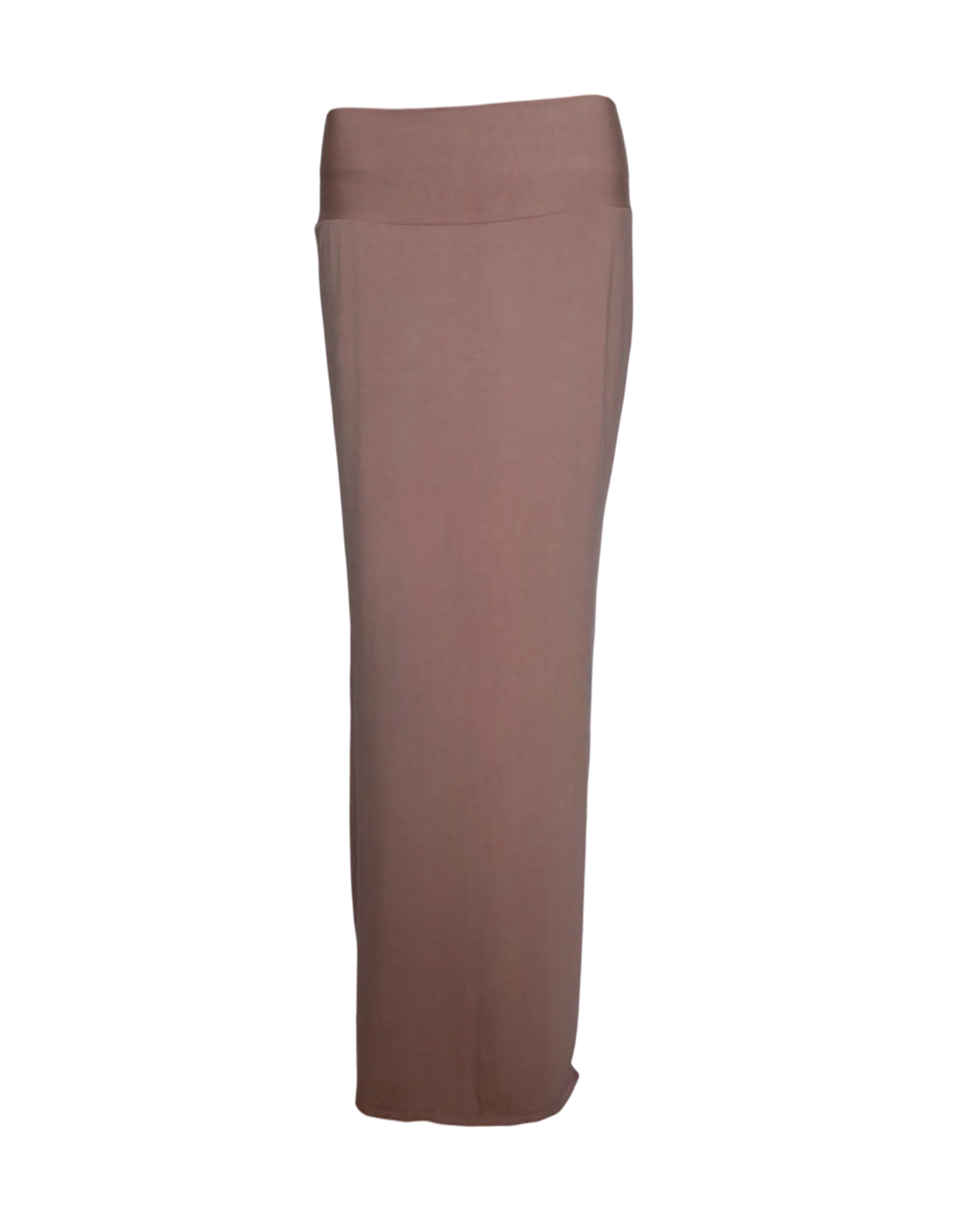simple maxi skirt / dark rose pink