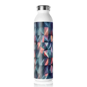 Slim Water Bottle - Neville Meaux Geometric