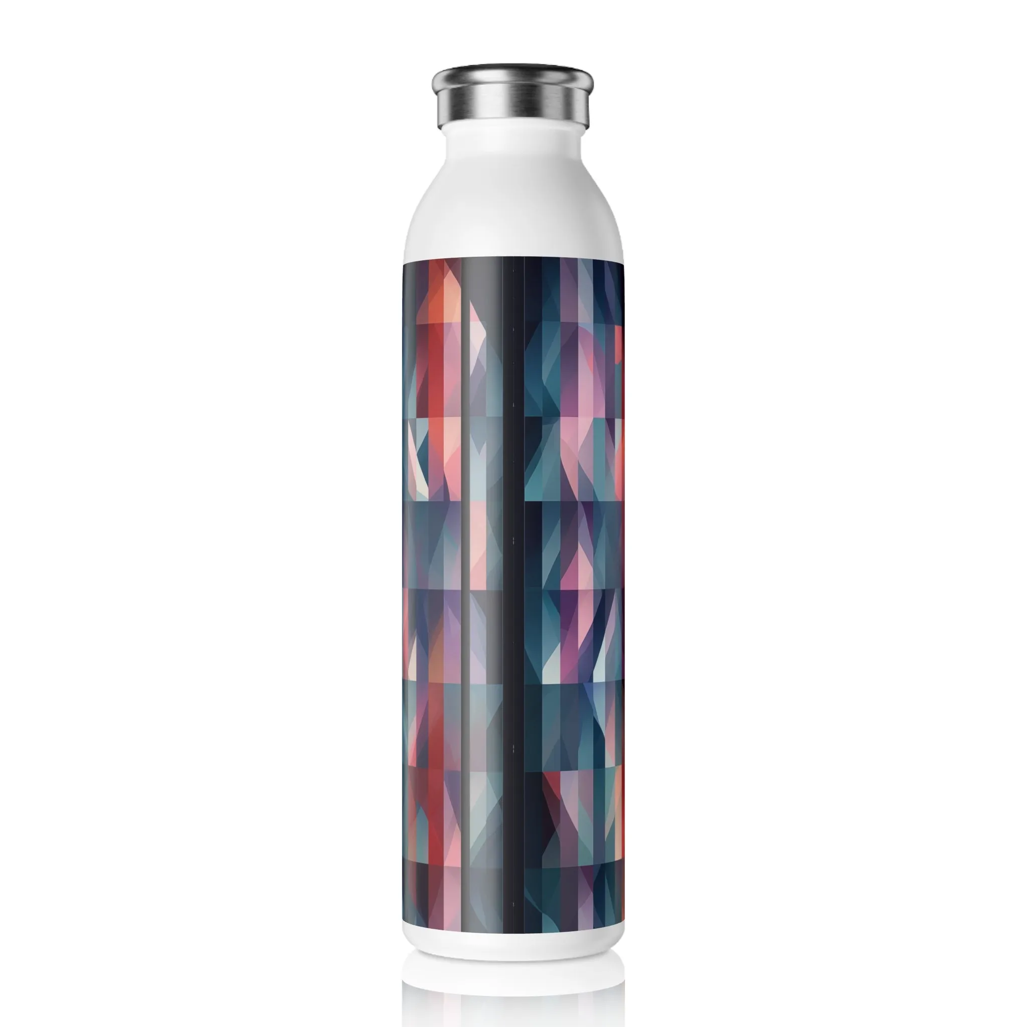 Slim Water Bottle - Neville Meaux Geometric