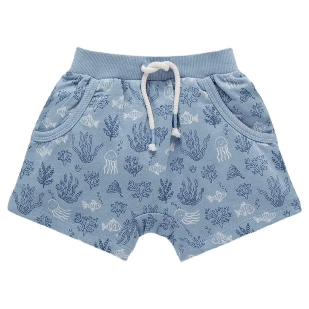 Slouchy Shorts - In the Deep