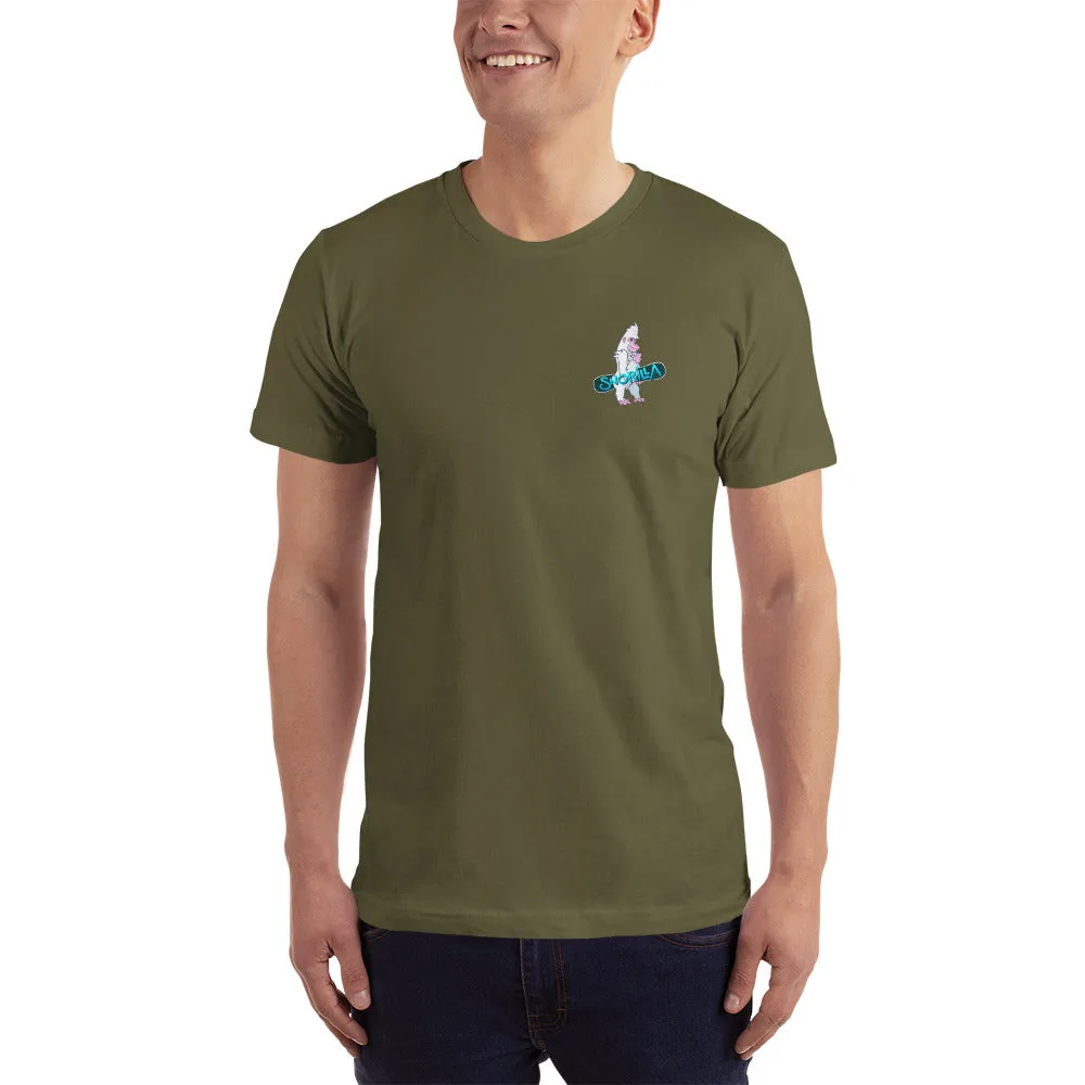 Sno Cal™ Snorilla air grab snowboard t-shirt