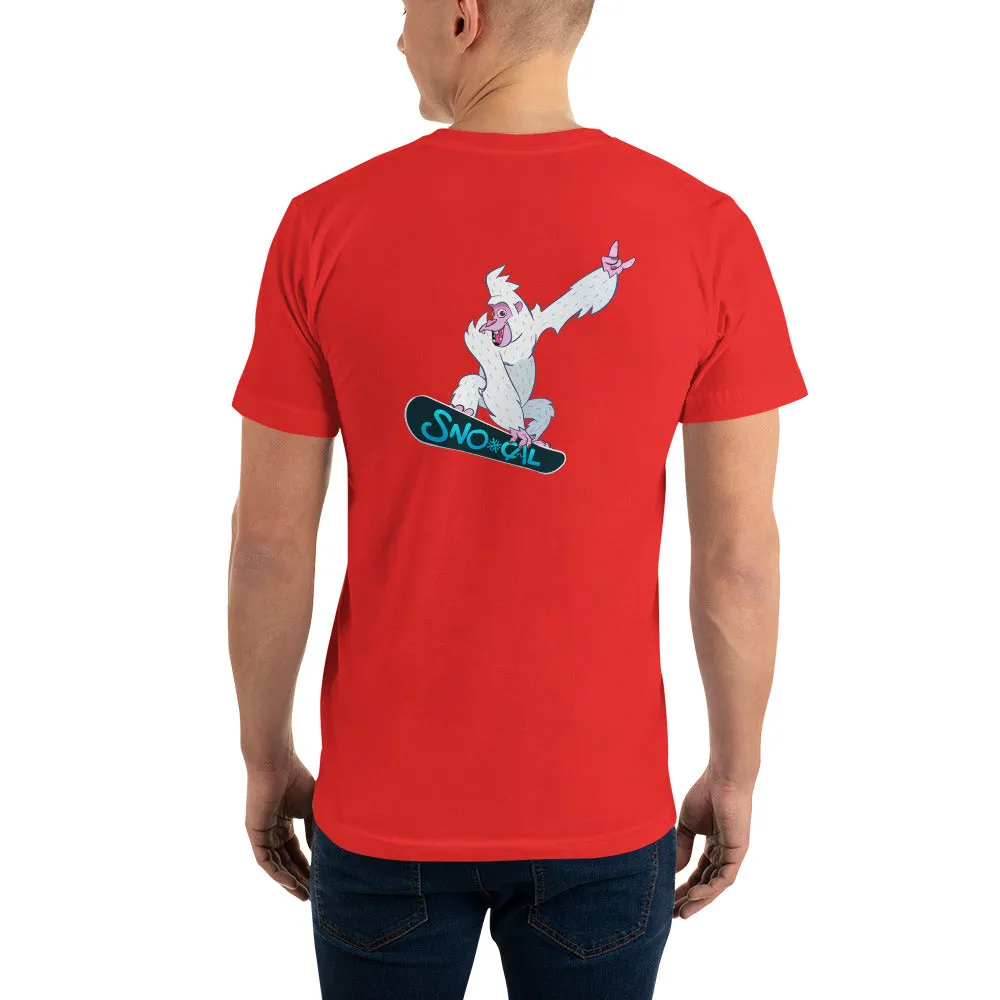 Sno Cal™ Snorilla air grab snowboard t-shirt