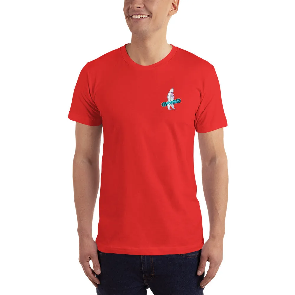 Sno Cal™ Snorilla air grab snowboard t-shirt