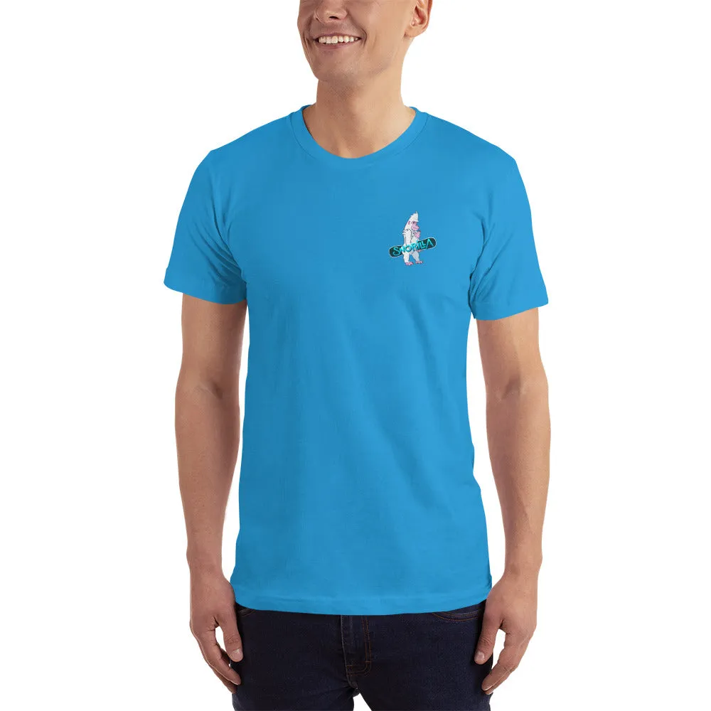 Sno Cal™ Snorilla air grab snowboard t-shirt