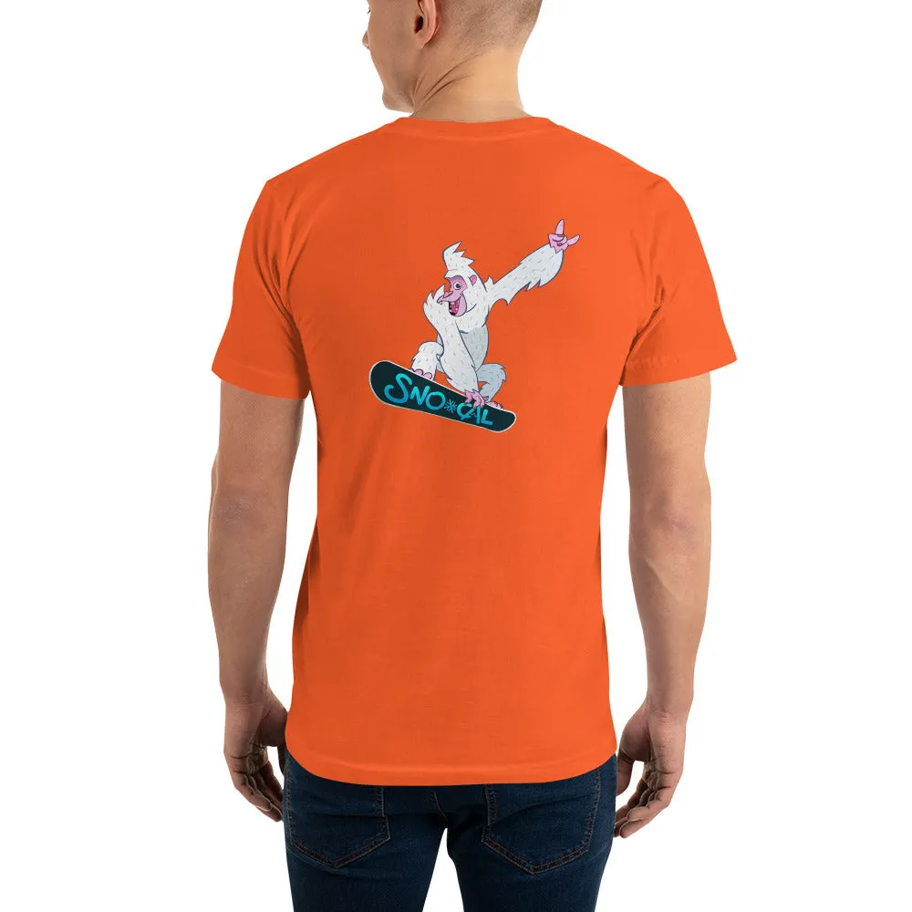 Sno Cal™ Snorilla air grab snowboard t-shirt