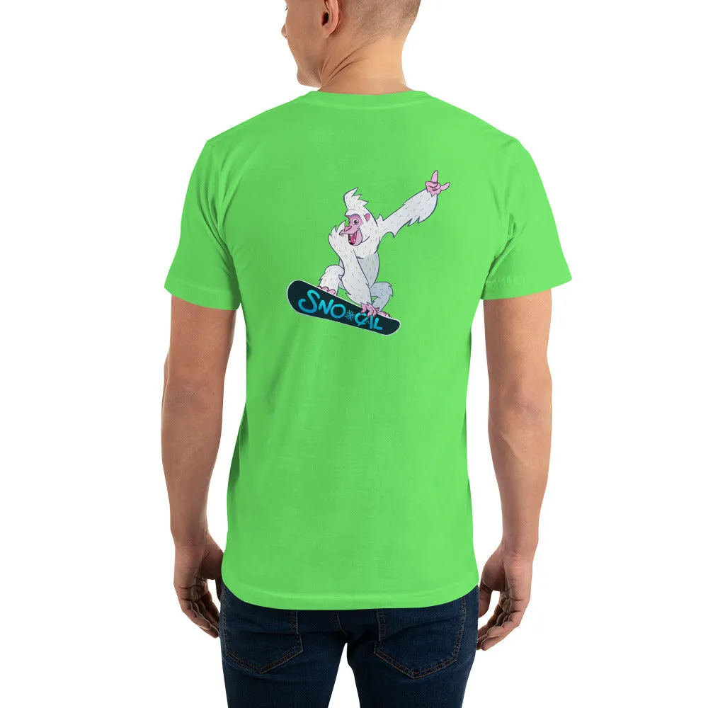 Sno Cal™ Snorilla air grab snowboard t-shirt