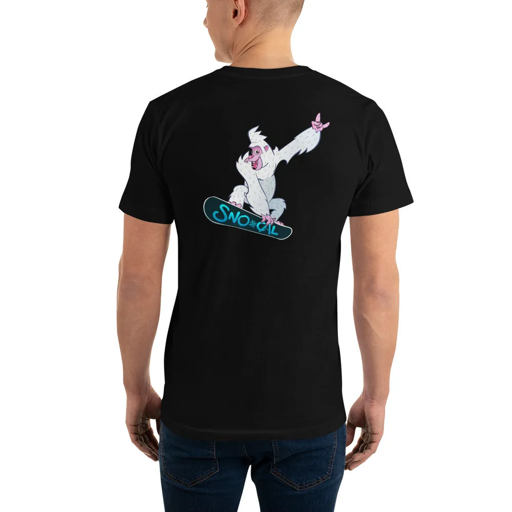 Sno Cal™ Snorilla air grab snowboard t-shirt
