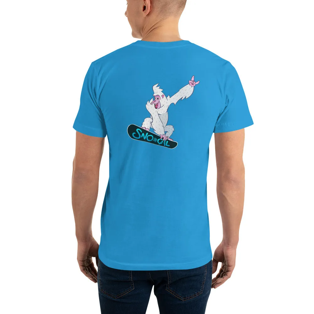 Sno Cal™ Snorilla air grab snowboard t-shirt